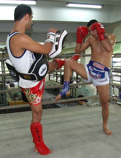 training of boxers to fight in (prison fight)thailand